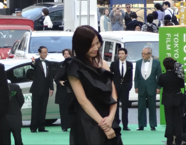 【第25回東京国際映画祭】「横道世之介」グリーンカーペット 