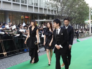 【第25回東京国際映画祭】「横道世之介」グリーンカーペット 