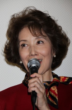 「旅の贈りもの　明日へ」初日舞台挨拶　酒井和歌子