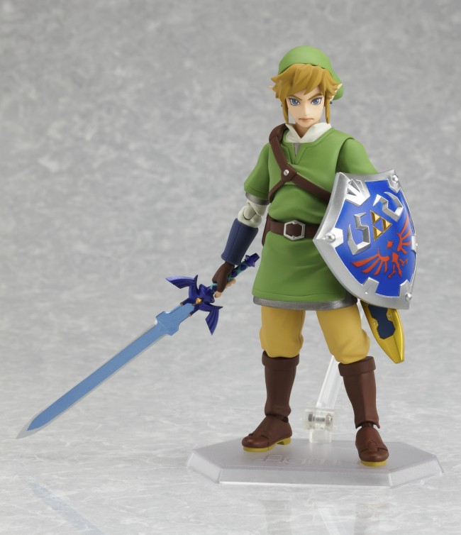 ゼルダの伝説 リンクが可動フィギュアfigmaで登場 マスターソード ハイリアの盾 も付属 12年11月7日 アニメ ゲーム ニュース クランクイン