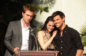 ロバート・パティンソン、クリステン・スチュワート、テイラー・ロートナー