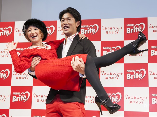 矢口真里　中村昌也