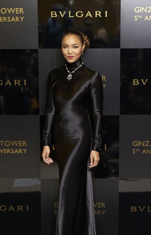 ブルガリのイベントに登場した、クリスタル・ケイ