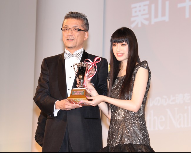 「ネイルクイーン2012」授賞式20121119、栗山千明