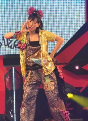 「モーニング娘。誕生15周年記念コンサートツアー2012秋　～ カラフルキャラクター ～」東京公演の模様（生田衣梨奈）