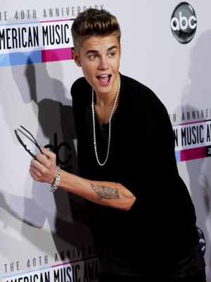 3冠達成したジャスティン・ビーバー　