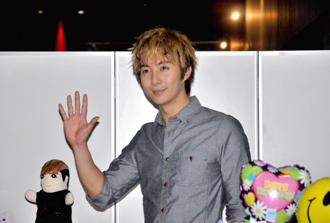 キム・ヒョンジュン（SS501 マンネ）ハイタッチ会の様子201208