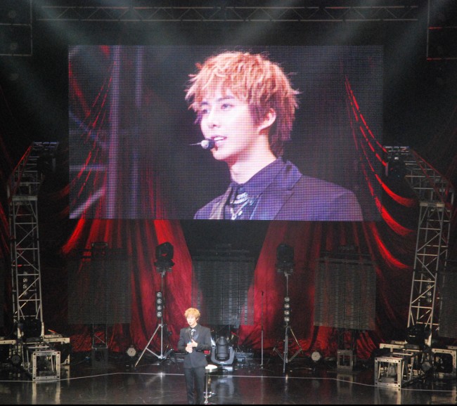 キム・ヒョンジュン（SS501・マンネ）ライブの様子201208