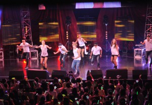 キム・ヒョンジュン（SS501・マンネ）ライブの様子