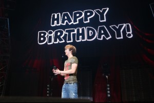 キム・ヒョンジュン（SS501・マンネ）ライブの様子