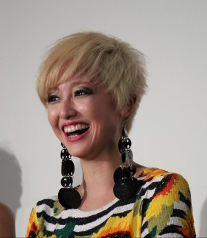 「ヘルタースケルター」初日舞台挨拶での沢尻エリカ