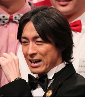 「日清食品 THE MANZAI 2012　年間最強漫才師決定トーナメント」運命の組み合わせ挑戦会でのナインティナイン・矢部浩之