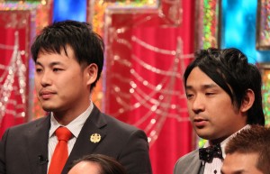 「日清食品 THE MANZAI 2012　年間最強漫才師決定トーナメント」運命の組み合わせ挑戦会でのアルコ＆ピー