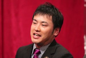 「日清食品 THE MANZAI 2012　年間最強漫師決定トーナメント」運命の組み合わせ挑戦会でのオジンオズボーン 高松