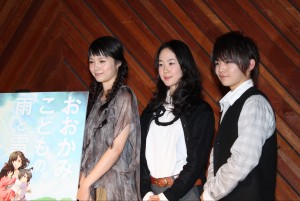 「おおかみこどもの雨と雪」オーディオコメンタリー収録