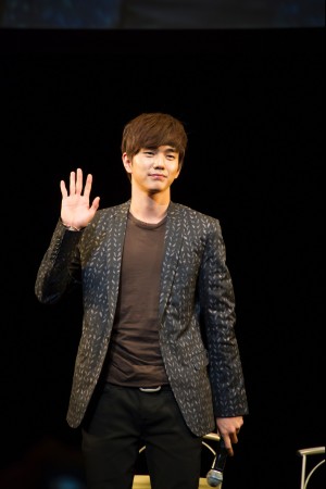 “国民の弟”ユ・スンホ日本初ファンミーティング