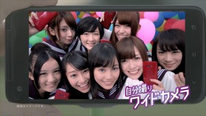 「HTC J butterfly」新CMで乃木坂46がセーラー服で登場！