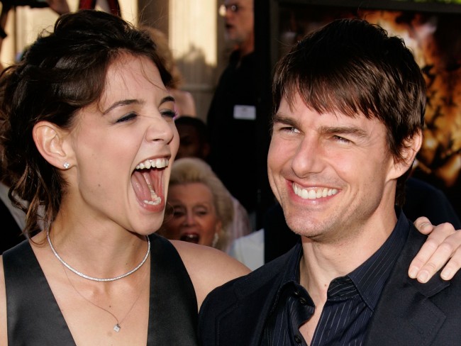 トム・クルーズ　ケイティ・ホームズ　tom cruise katie holmes