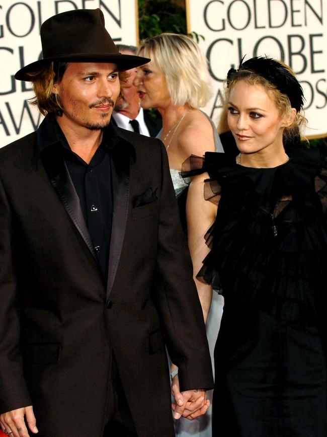 ジョニー・デップ　ヴァネッサ・パラディ　johnny depp vanessa paradis