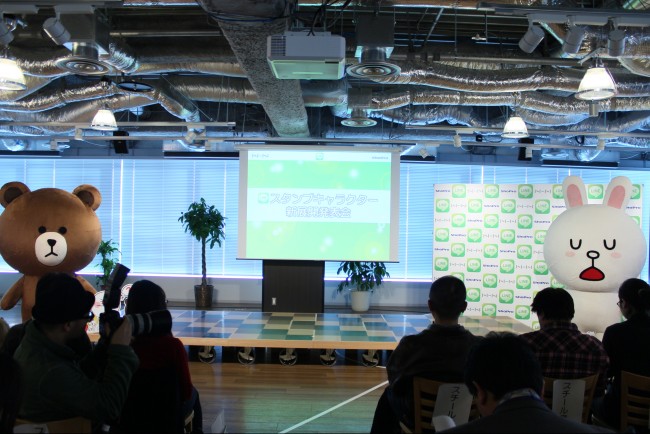 Lineキャラがヤンジャンとサンデーで漫画化 テレ東でアニメ化も決定 12年12月13日 写真 クランクイン