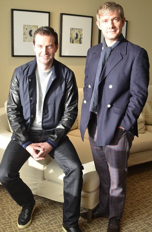 リチャード・アーミティッジとマーティン・フリーマン