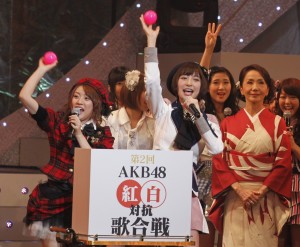 第2回 AKB48紅白対抗歌合戦の模様