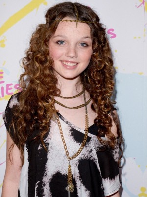 ステファニア・オーウェン、2012年10月に行われた「The Carrie Diaries（原題）」イベントにて