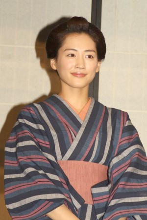 NHK大河ドラマ 主役バトンタッチ・セレモニーに出席した、綾瀬はるか