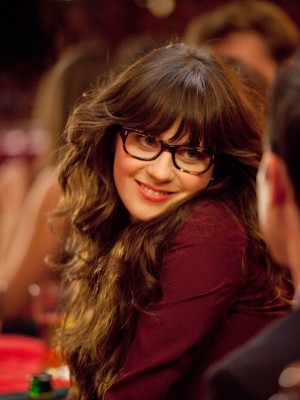 「New Girl ～ダサかわ女子と三銃士」のゾーイ・デシャネル