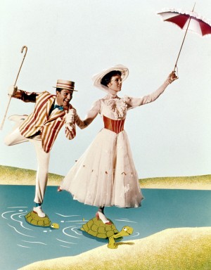 ジュリー・アンドリュース主演「メリー・ポピンズ」（65）