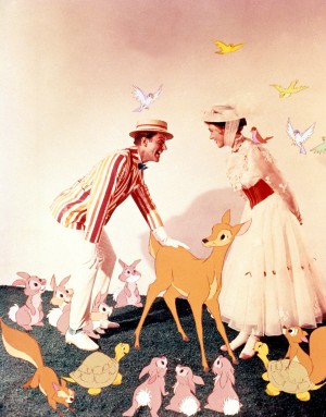 ジュリー・アンドリュース主演「メリー・ポピンズ」（65）