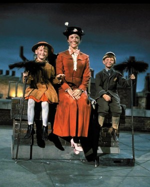 ジュリー・アンドリュース主演「メリー・ポピンズ」（65）