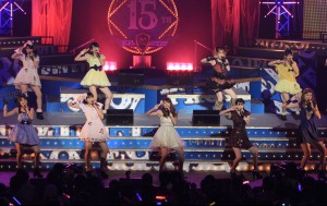 里田まいがサプライズ出演　15周年記念新春恒例ハロプロライブ