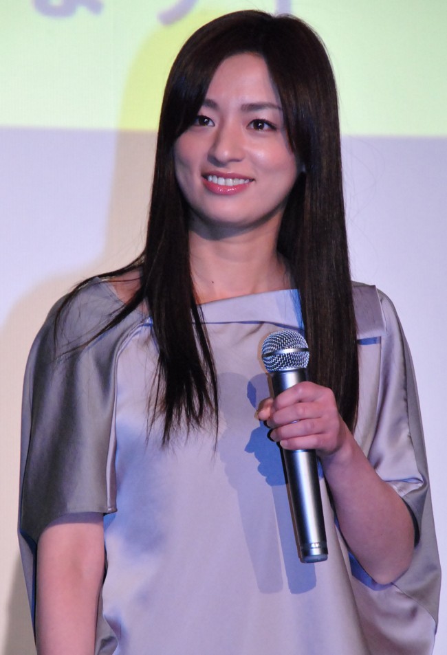 ドラマ「最高の離婚」完成披露試写会　尾野真千子