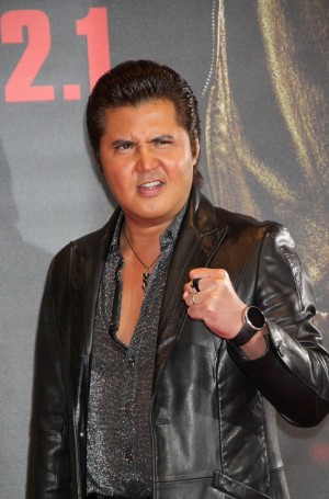 竹内力、「アウトロー」ジャパンプレミアに登場