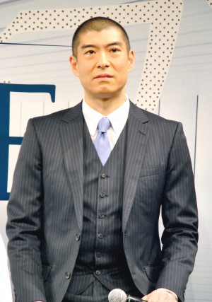 フジテレビ系新ドラマ「ラストホープ」制作発表会見に出席した、高嶋政宏