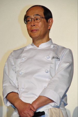 フジテレビ系ドラマ「dinner」記者会見に参加した志賀廣太郎