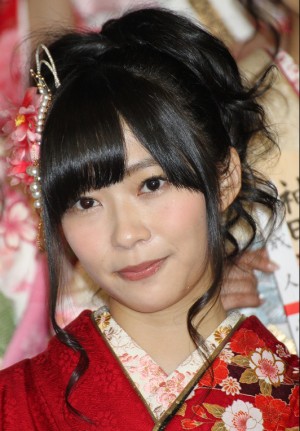 新成人となり華やかな晴れ着を披露した指原莉乃（HKT48）