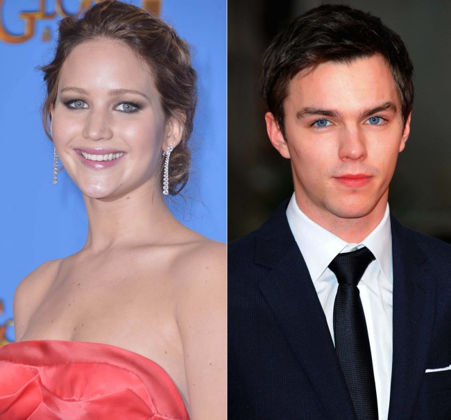 Jennifer Lawrence　Nicholas Hoult　ジェニファー・ローレンス　ニコラス・ホルト