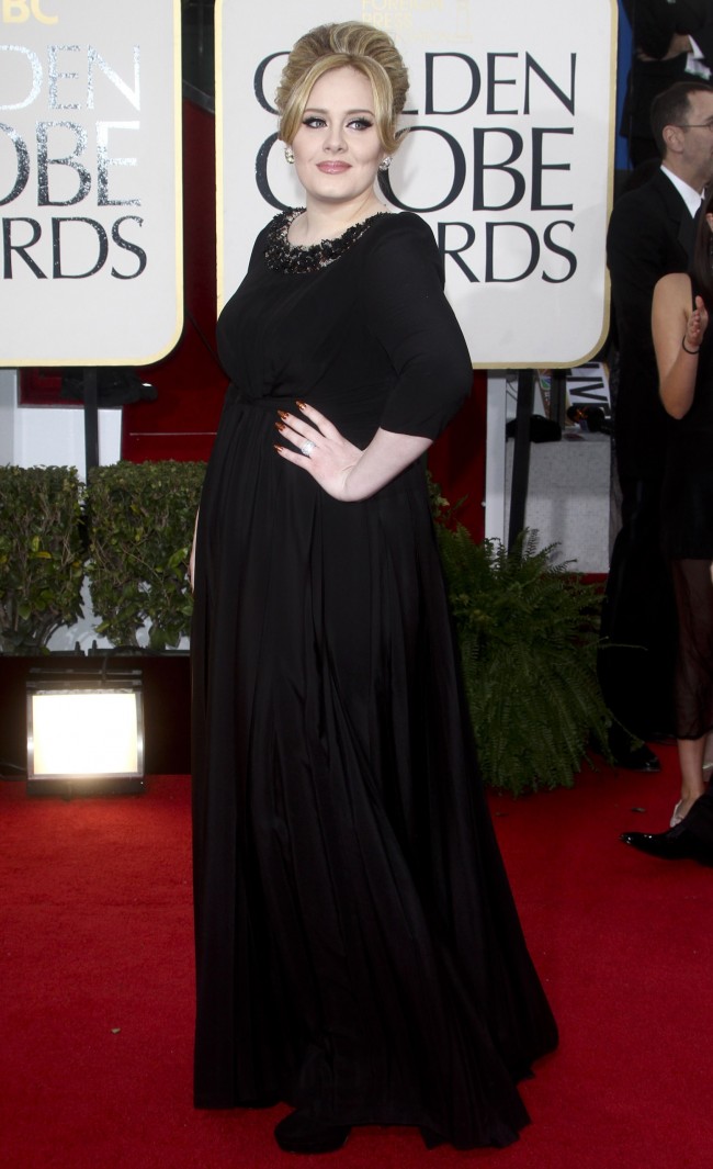 アデル　ゴールデン・グローブ賞　adele