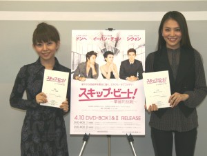 「スキップ・ビート！ ～華麗的挑戦～」で吹替えに初挑戦する牧野（左）と田野
