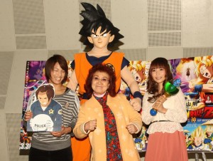 「ドラゴンボールZ 神と神」公開アフレコ会見