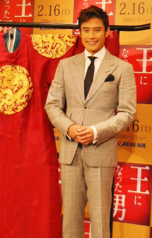 「王になった男」来日会見でジョークも飛び出したイ・ビョンホン