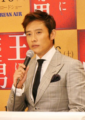 「王になった男」来日会見でジョークも飛び出したイ・ビョンホン