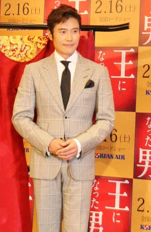 「王になった男」来日会見でジョークも飛び出したイ・ビョンホン