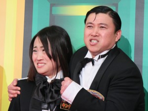 「R-1ぐらんぷり 2013」決勝進出者発表会見　キンタロー。スギちゃん