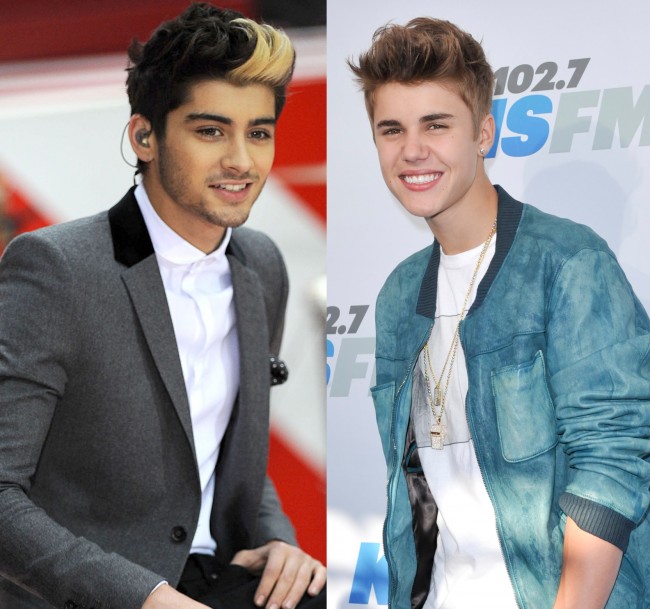 Zayn Malik 　justin bieber　ジャスティン・ビーバー　ゼイン・マリク