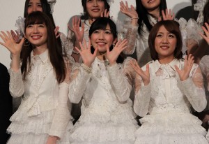 「DOCUMENTARY OF AKB48 NO FLOWER WITHOUT RAIN 少女たちは涙の後に何を見る?」初日舞台挨拶