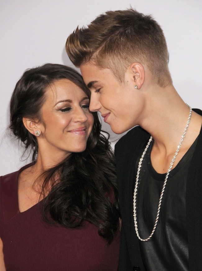 Justin Bieber Pattie Mallette ジャスティン・ビーバー　パティー・マレット