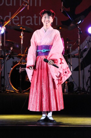 サクラ大戦　野外ナイトライブの模様